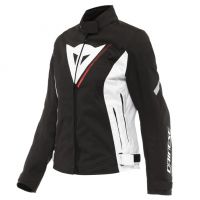 Dainese VELOCE D-DRY dámská sportovní bunda bílá/červená vel.40